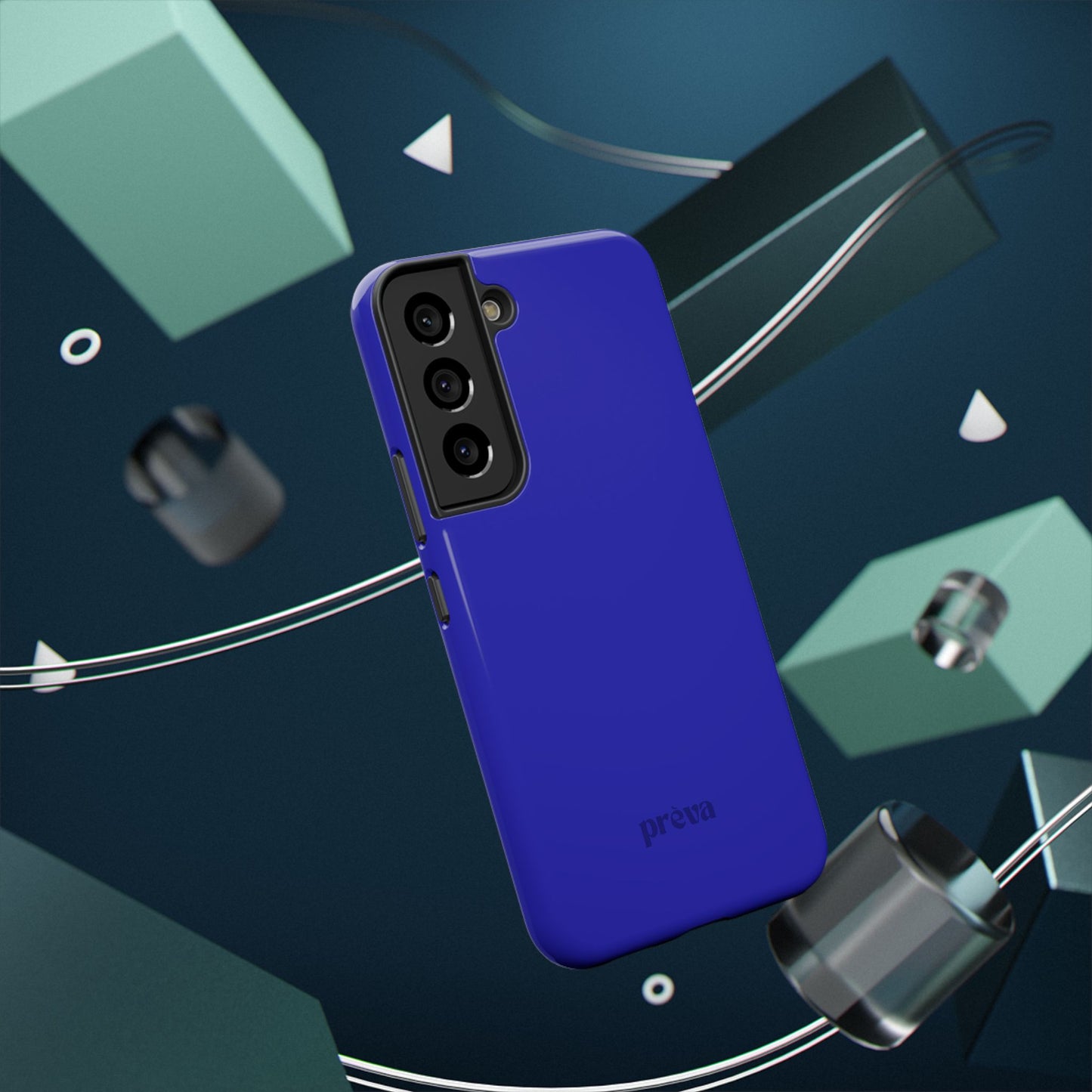 Neon Dark Blue Phone Case
