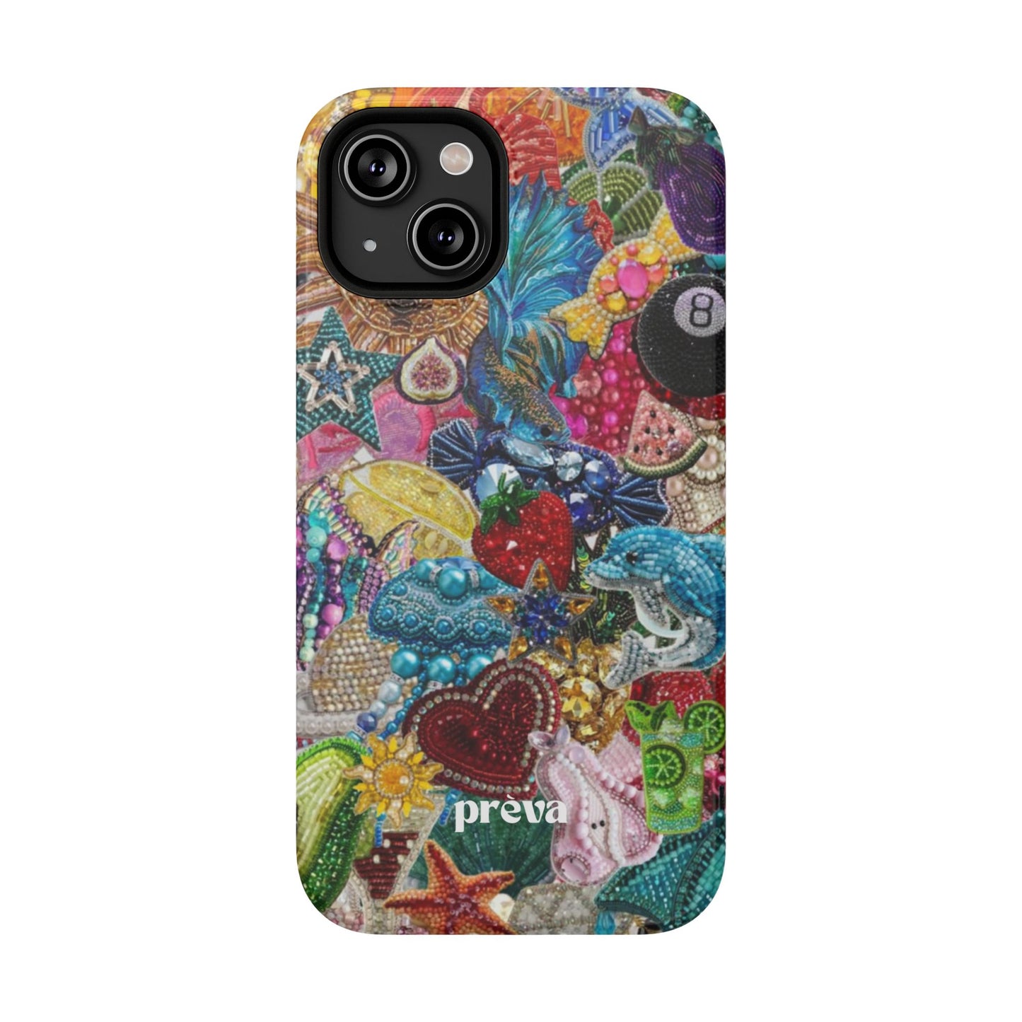 Colorful Rhinestone Phone Case