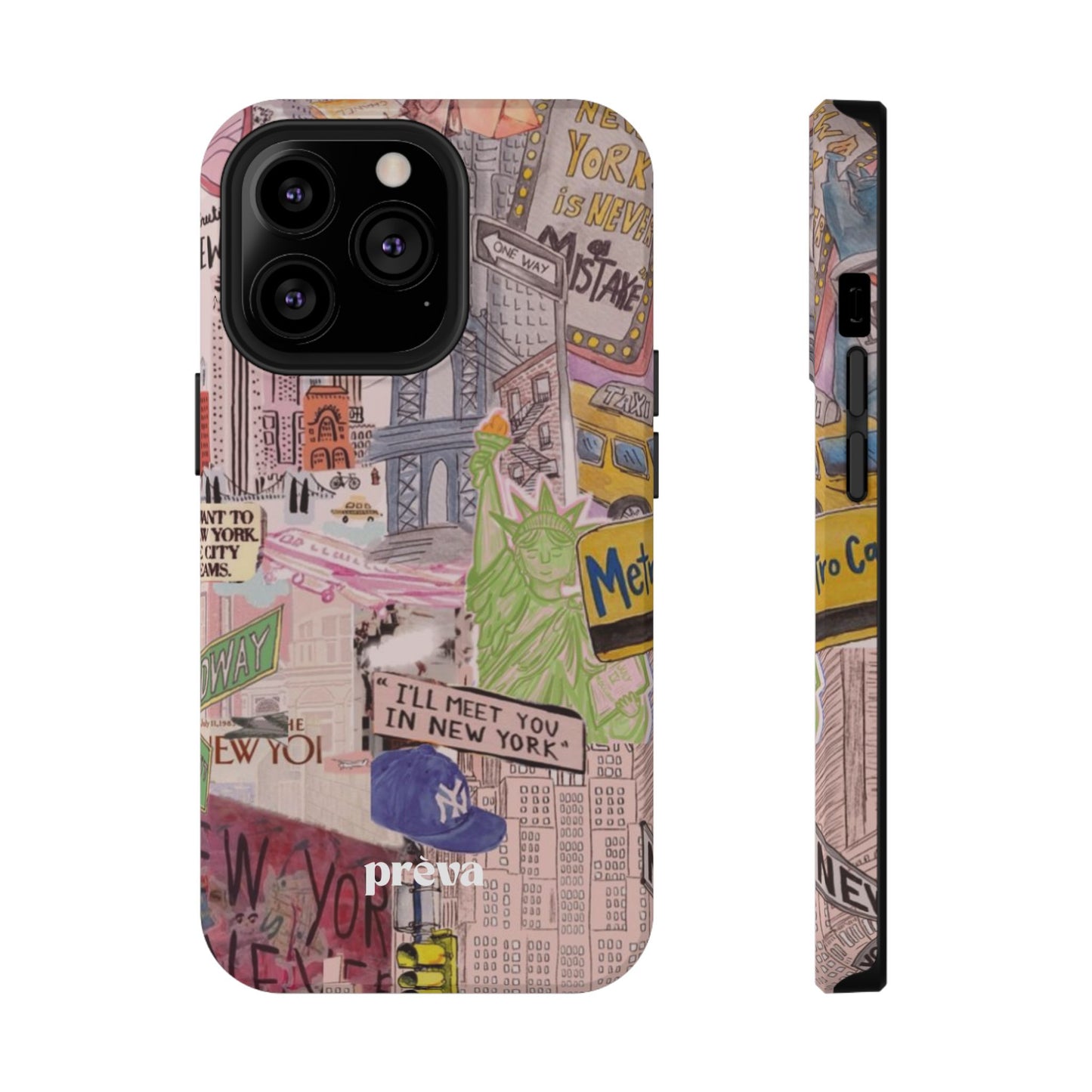 New York Collage Phone Case