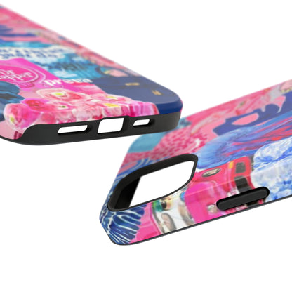 Vibrant Galaxy Collage Phone Case
