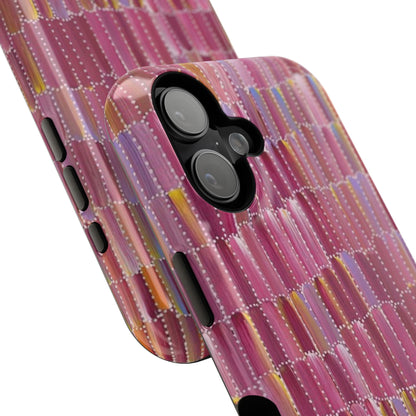 Pink Brushstroke Phone Case