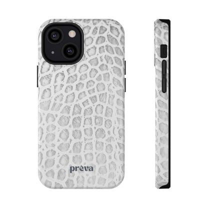 White Snake Phone Case