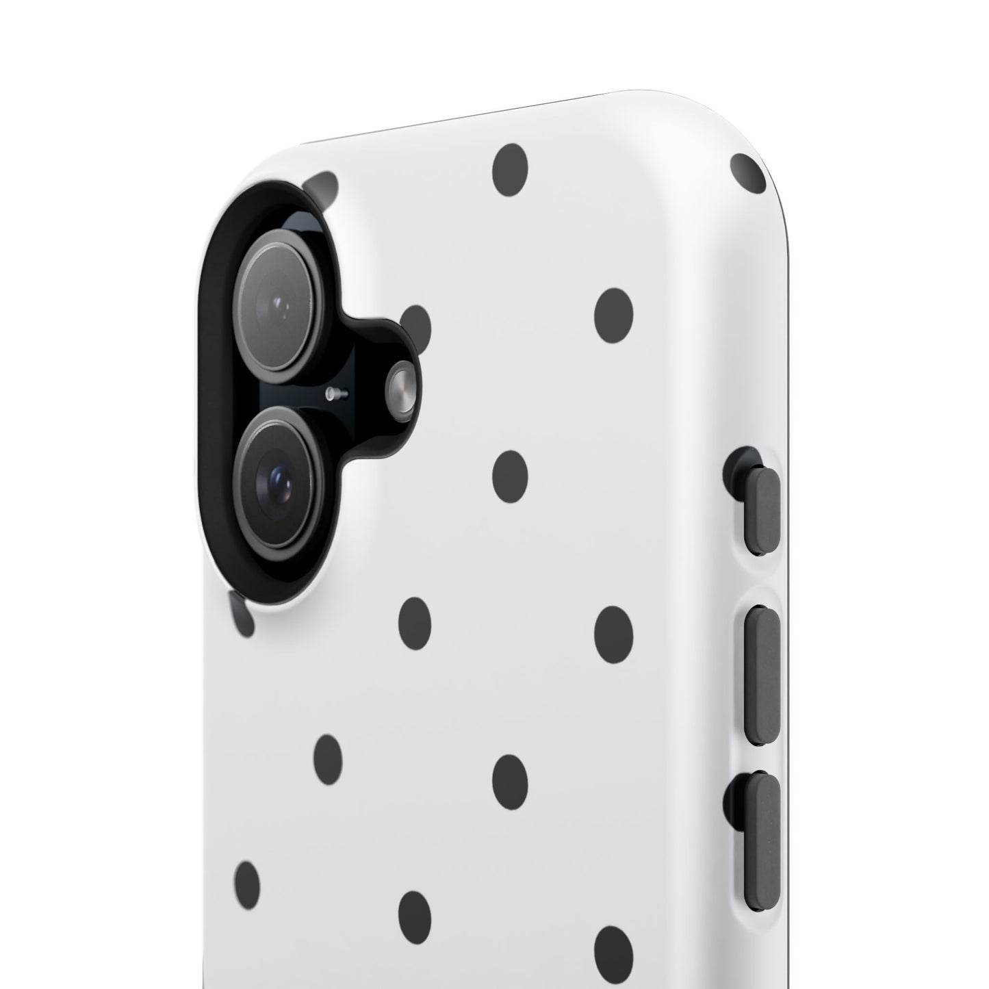 B&W polka dots Phone Case