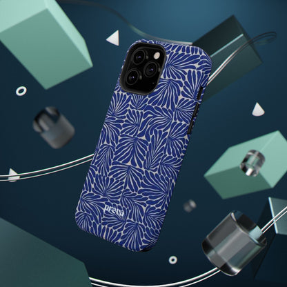 Blue Abstract Greek Phone Case