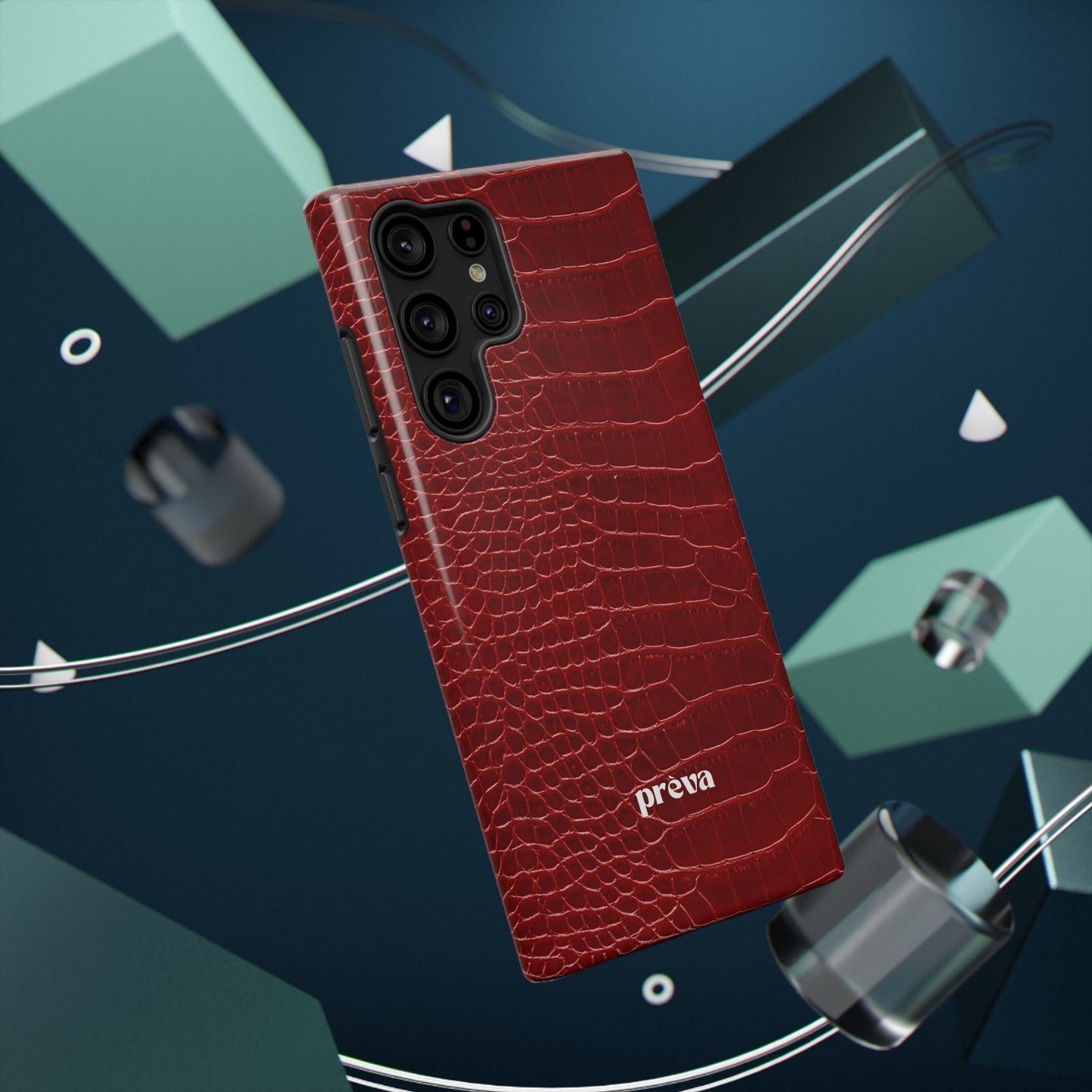 Red Croc Phone Case