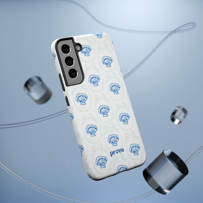 Fancy Teal Shell Phone Case