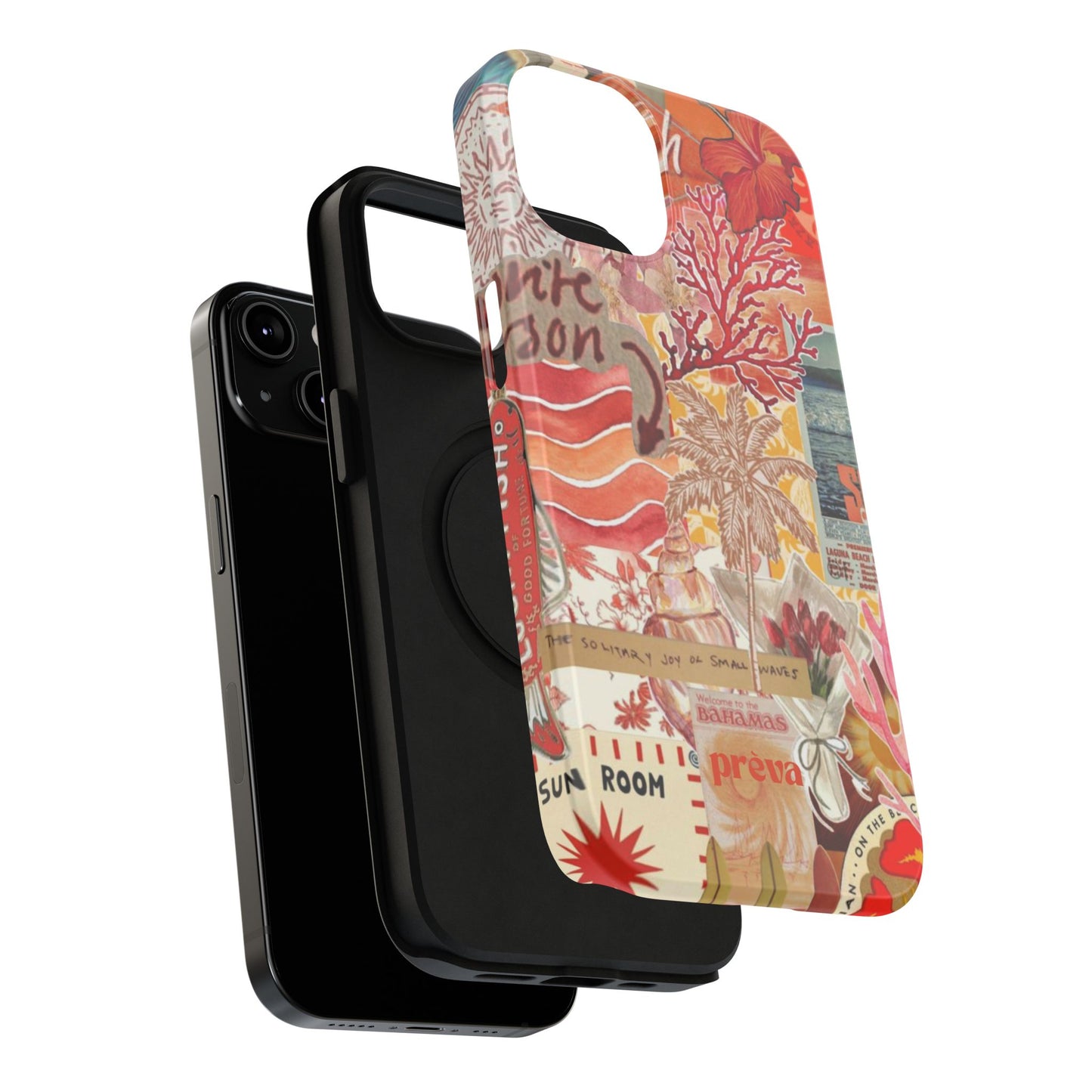 Vintage Floral Collage Phone Case