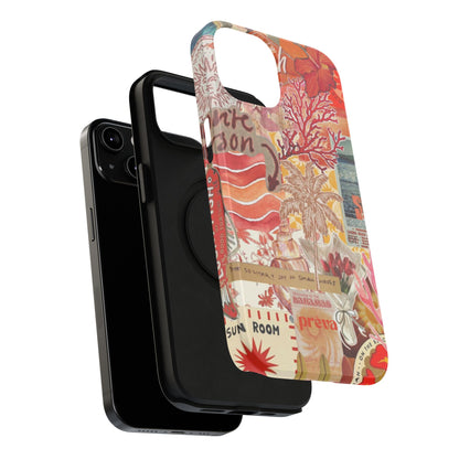 Vintage Floral Collage Phone Case