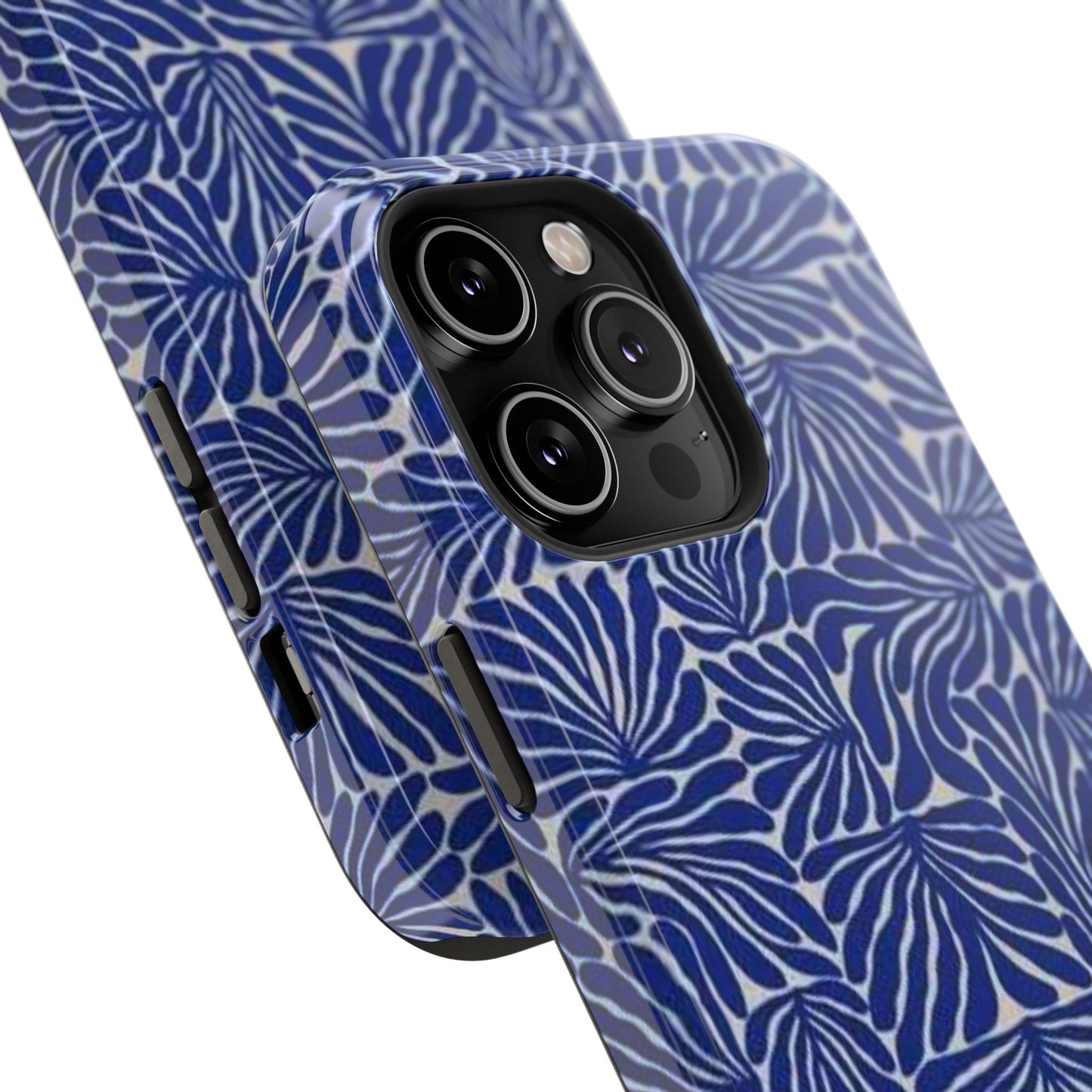 Blue Abstract Greek Phone Case