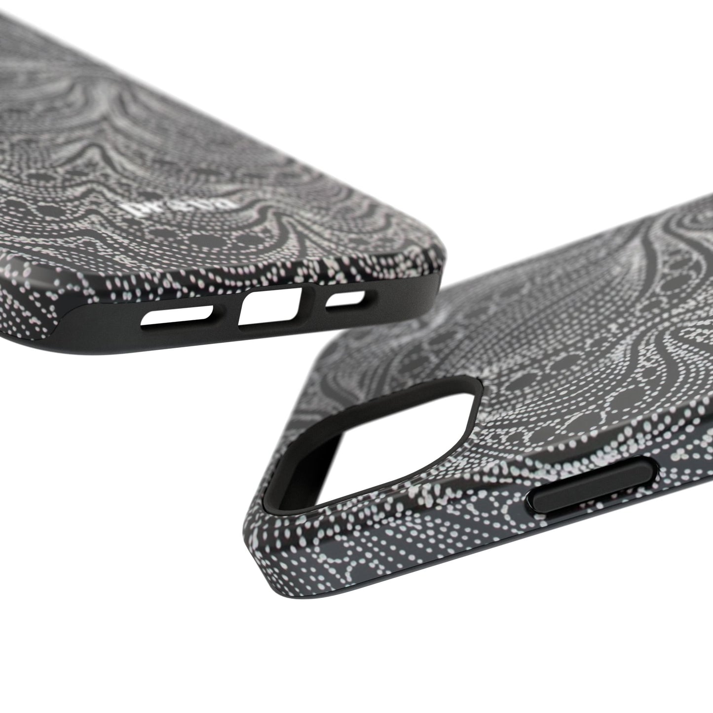 Abstract Midnight Lace Phone Case