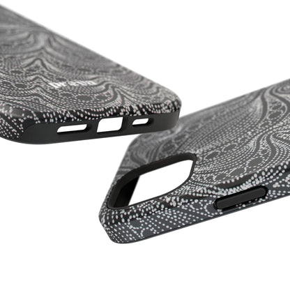 Abstract Midnight Lace Phone Case