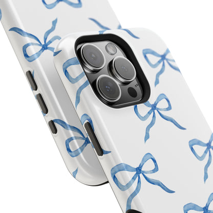 Blue Bow Phone Case