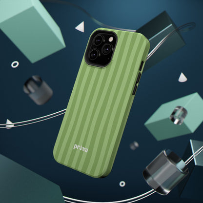 Light Green Stripes Phone Case