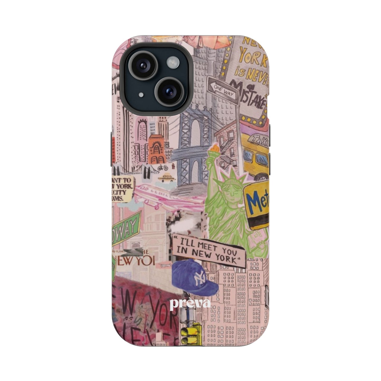 New York Collage Phone Case