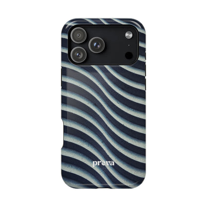 Navy Waves Phone Case