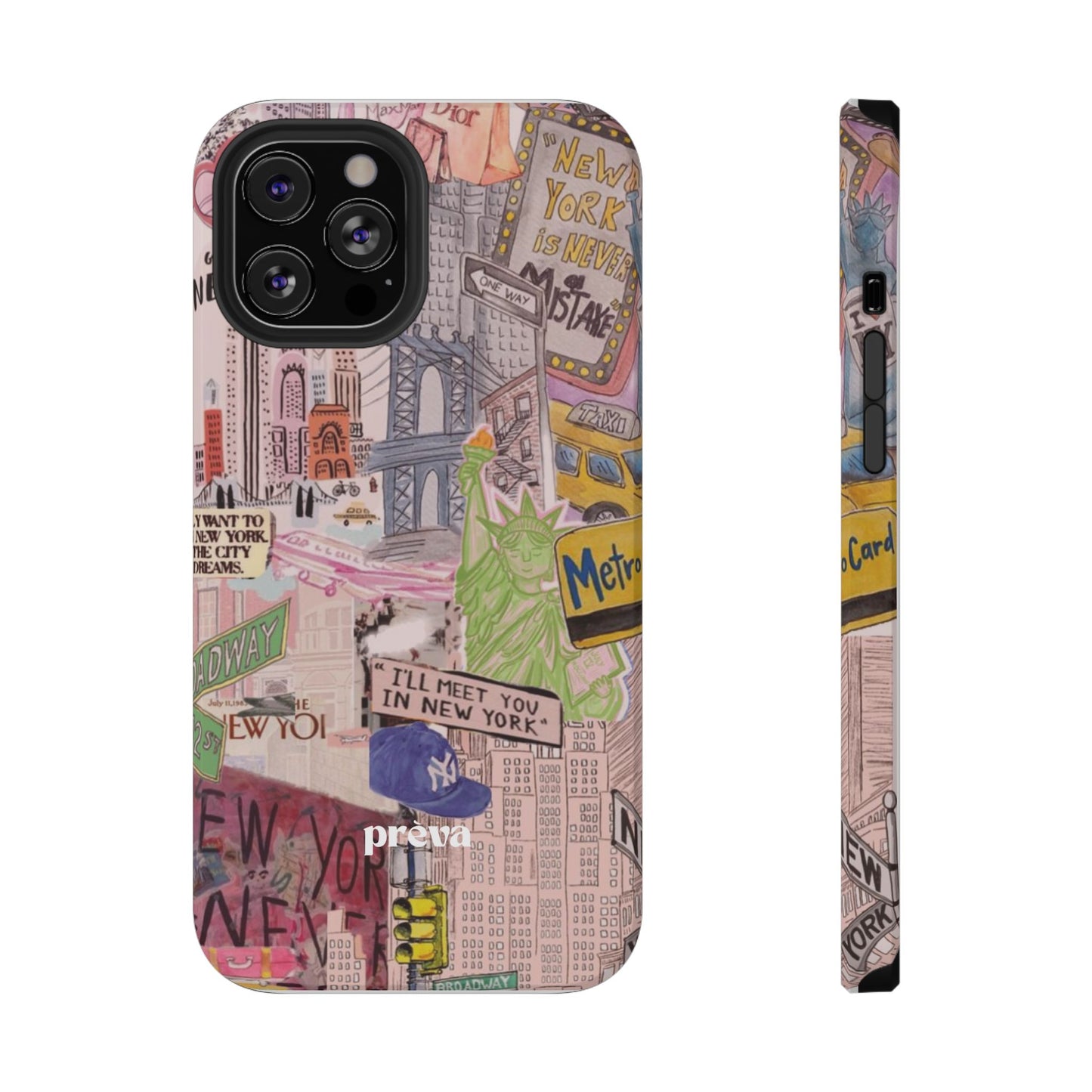 New York Collage Phone Case
