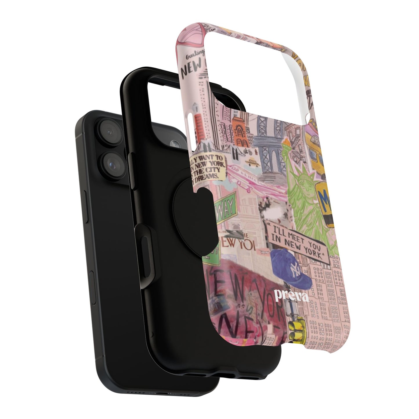 New York Collage Phone Case