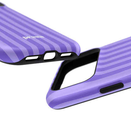 Lavender Stripes Phone Case