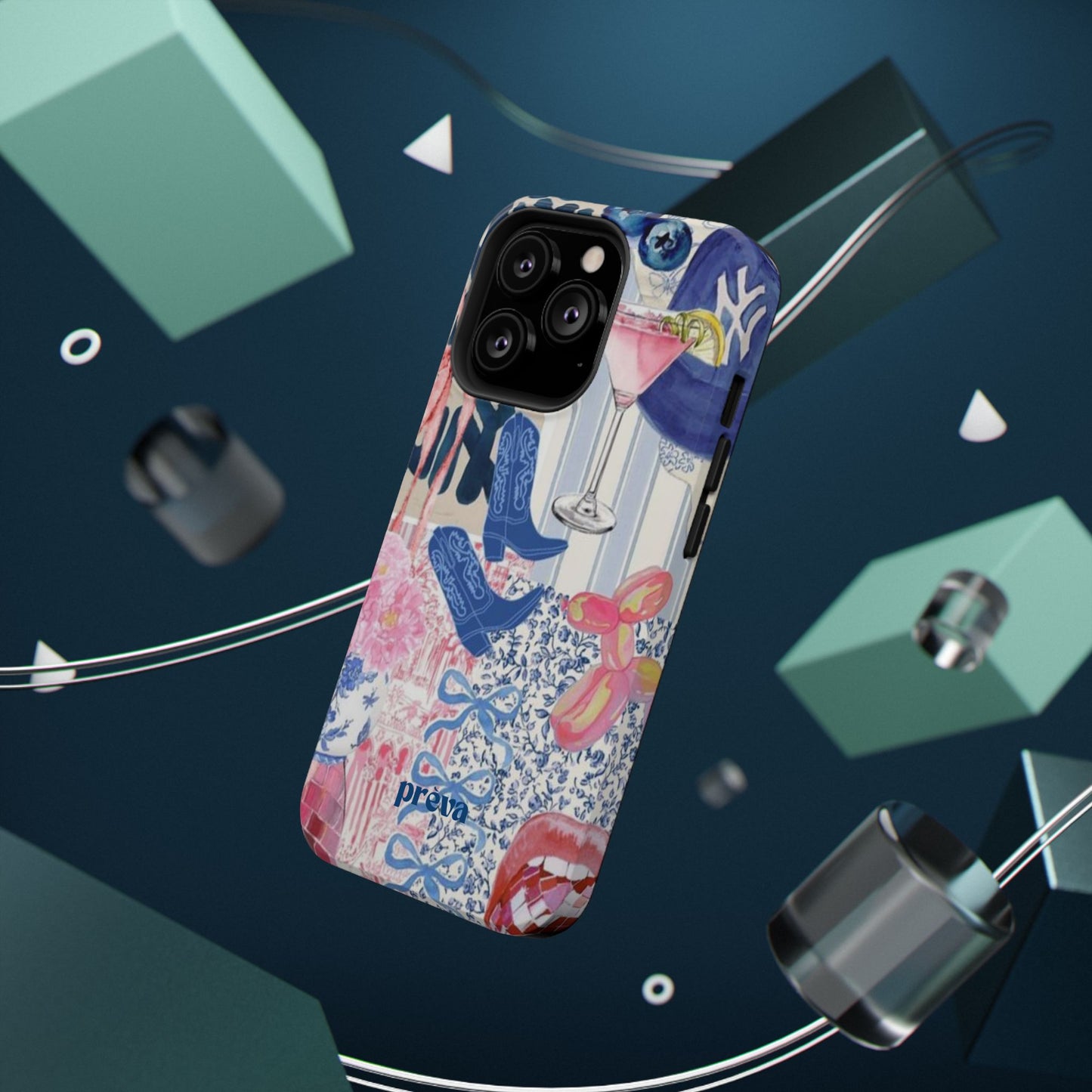 Boot Down Collage Phone Case