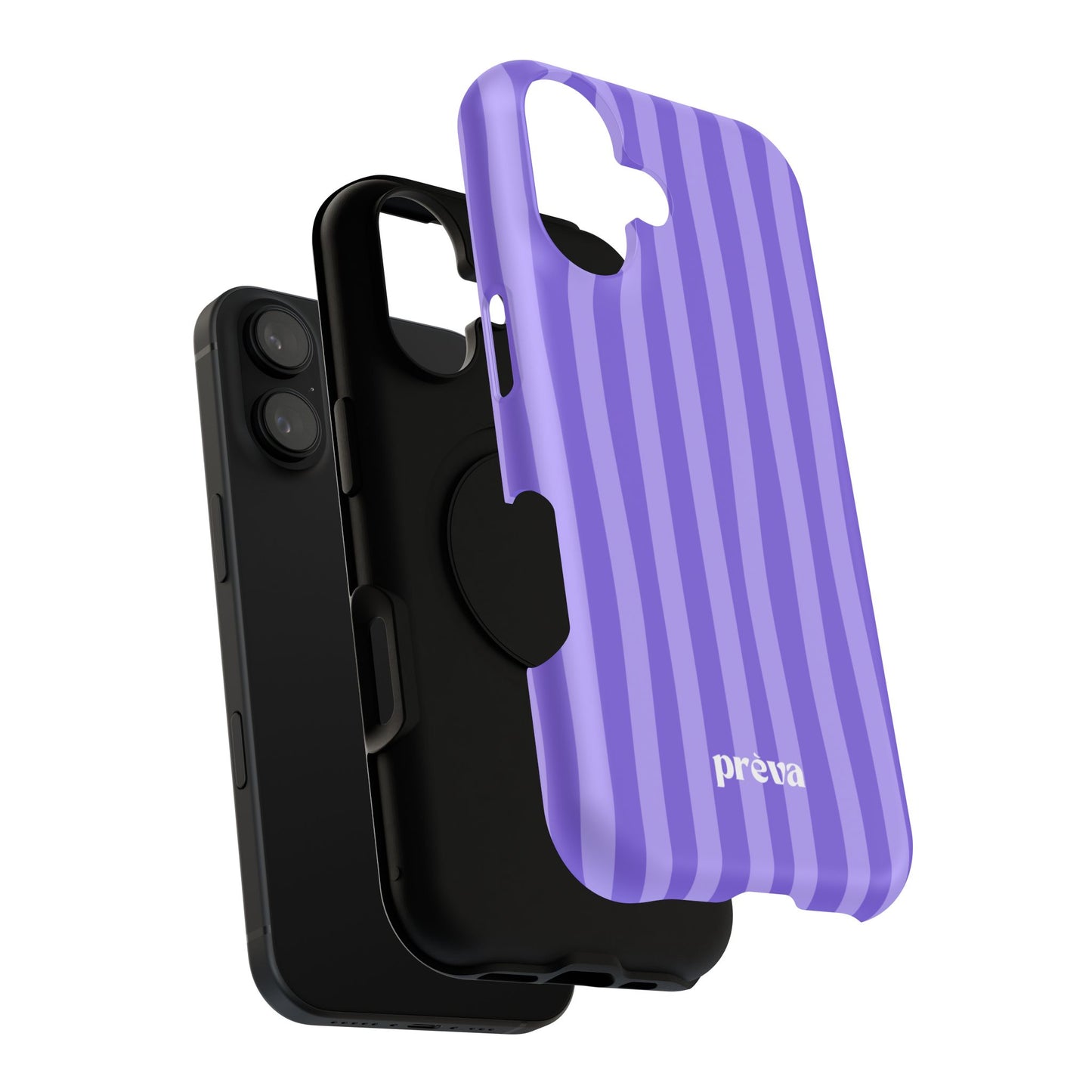 Lavender Stripes Phone Case