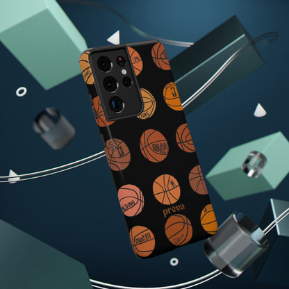 Black Basketball Phone Case