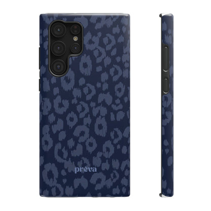 Navy Leopard  Phone Case