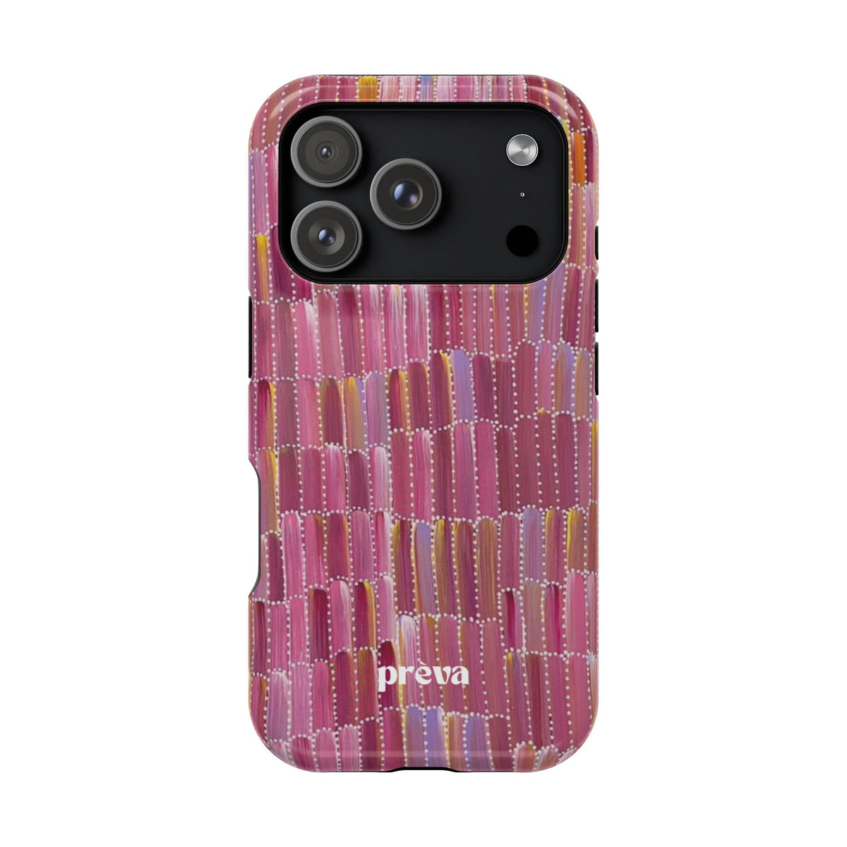 Pink Brushstroke Phone Case