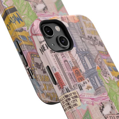 New York Collage Phone Case