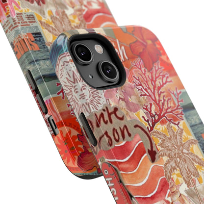 Vintage Floral Collage Phone Case