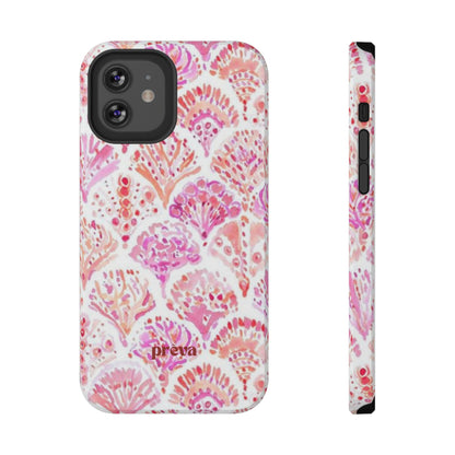 Pink Shell Watercolor Phone Case