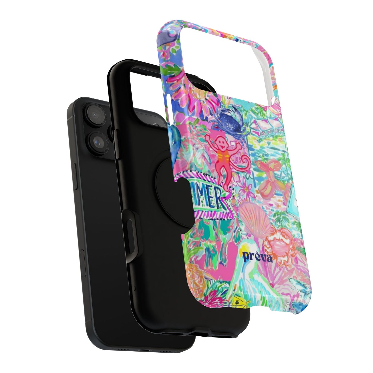 Neon Tropics Phone Case