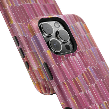 Pink Brushstroke Phone Case