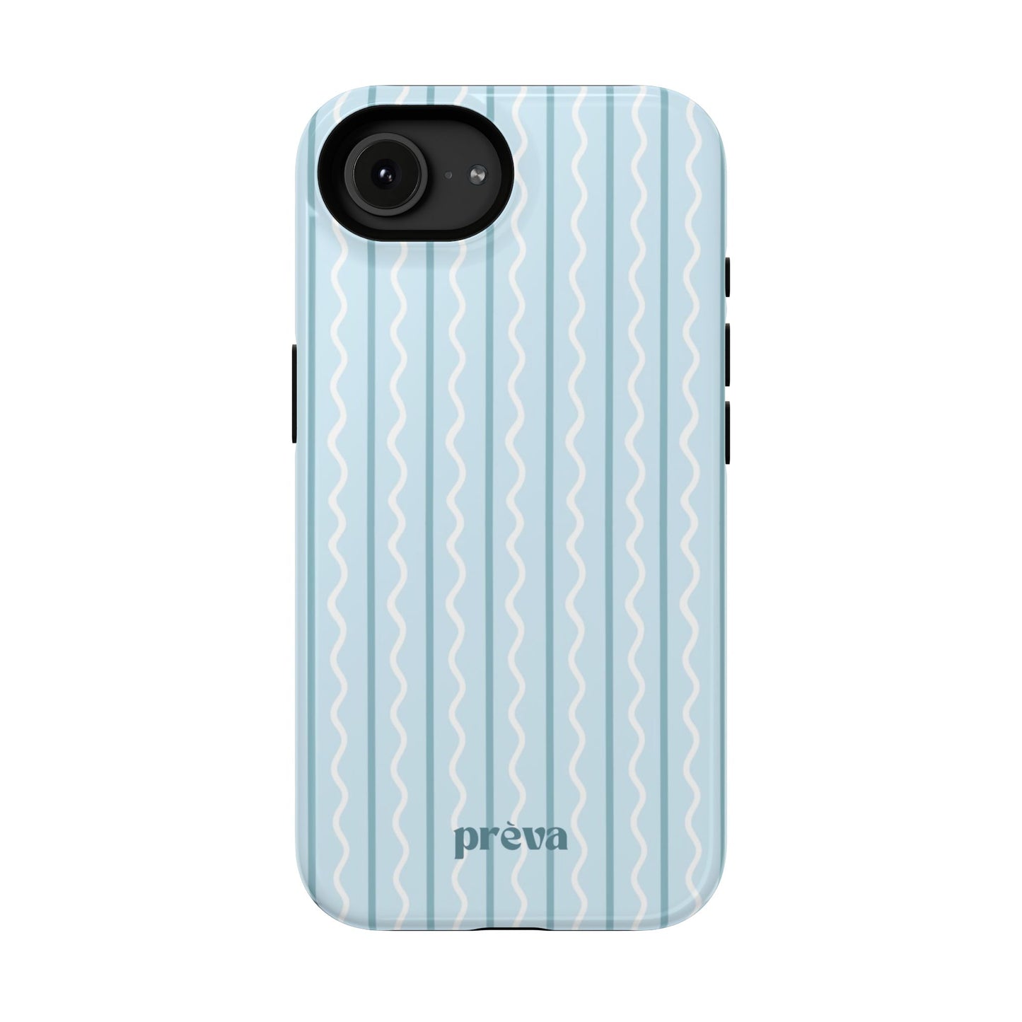 Blue Island Stripes Phone Case