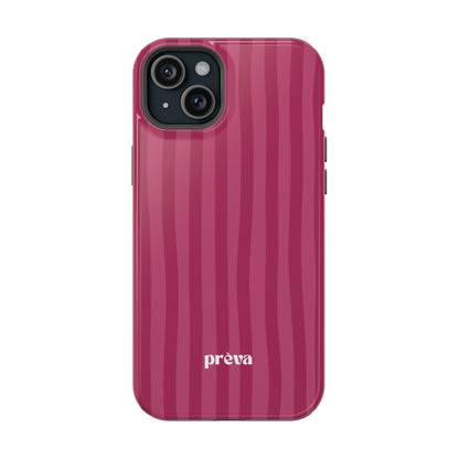 Magenta Stripes Phone Case