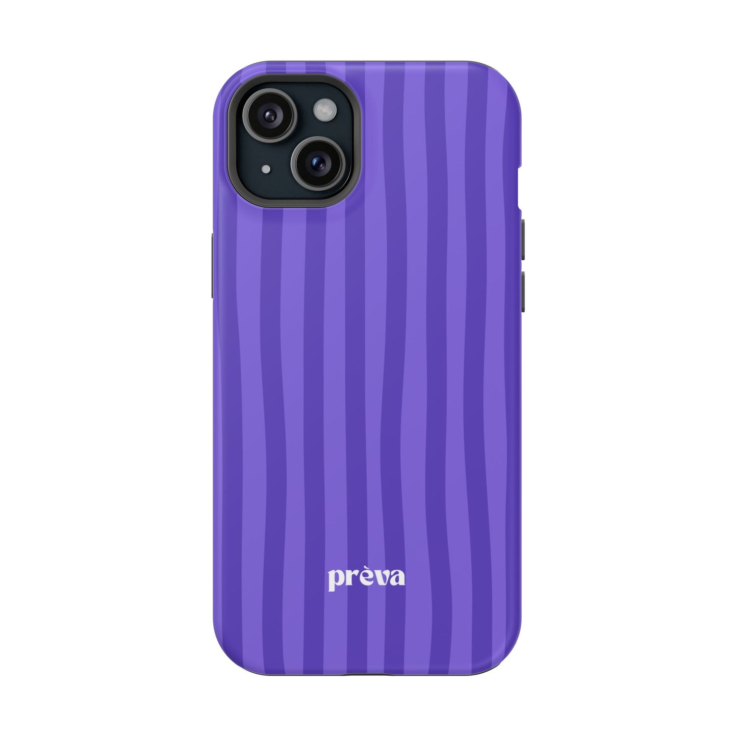 Dark Purple Stripes Phone Case
