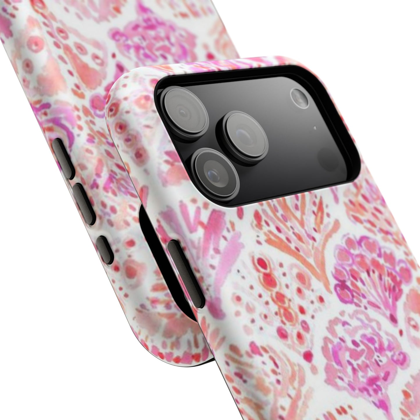 Pink Shell Watercolor Phone Case