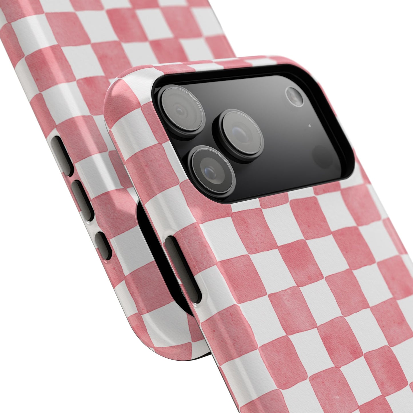 Pink Checkers Phone Case