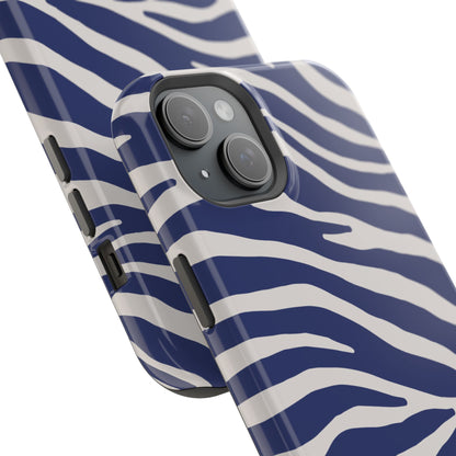 Blue Zebra Phone Case