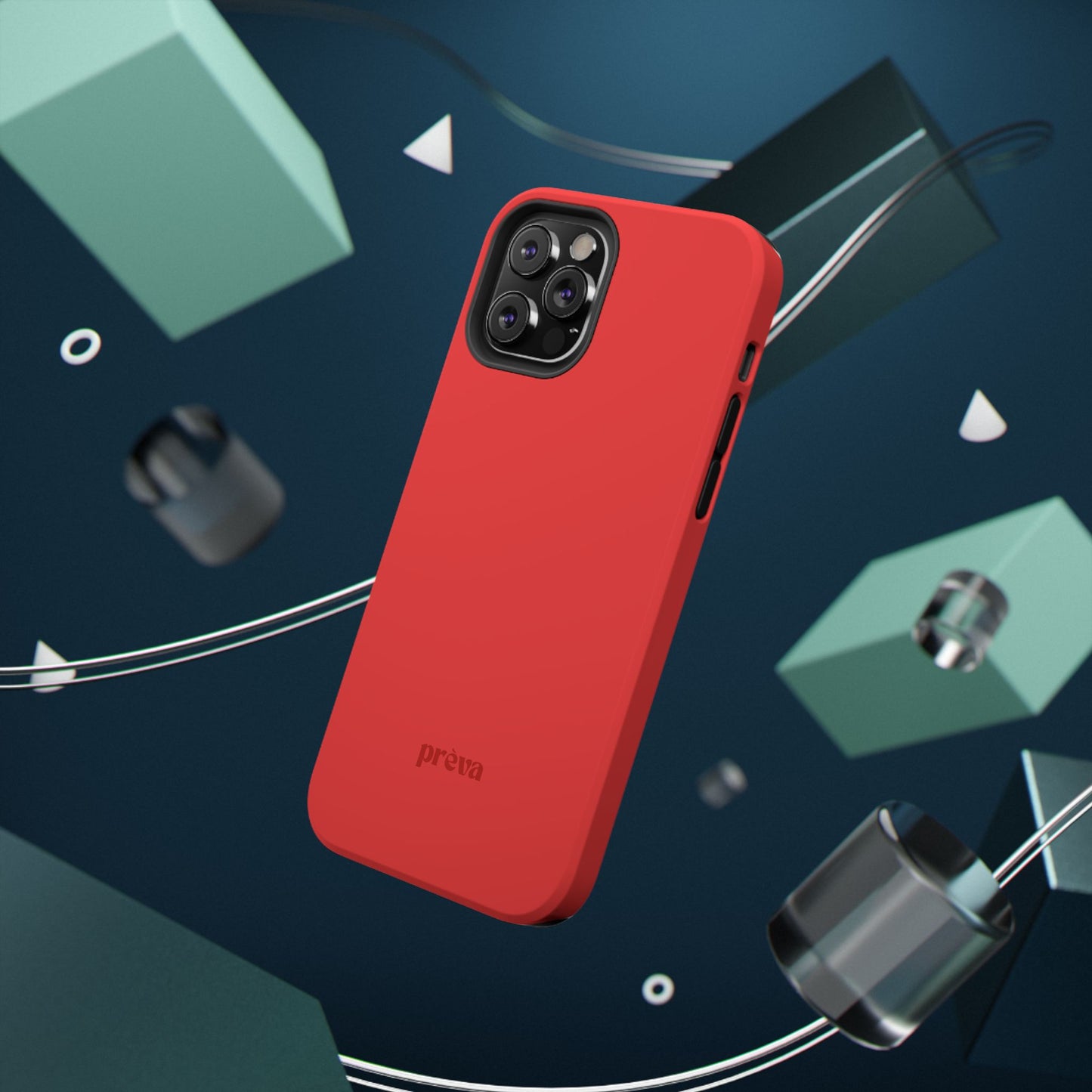Neon Red Phone Case
