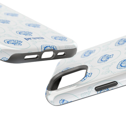 Fancy Teal Shell Phone Case