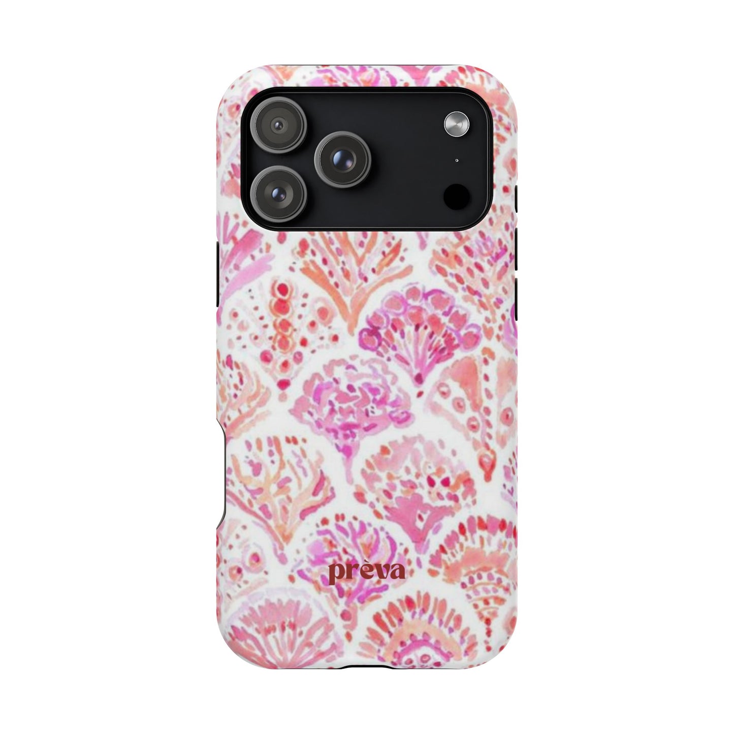 Pink Shell Watercolor Phone Case