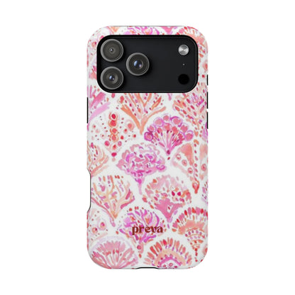 Pink Shell Watercolor Phone Case