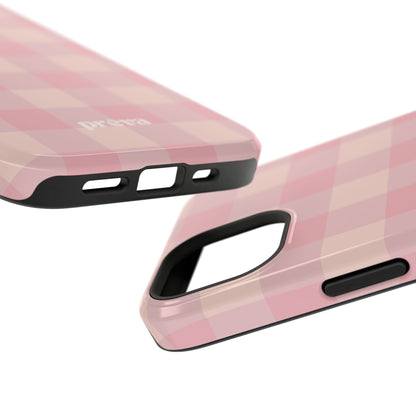 Pink Plaid Phone Case