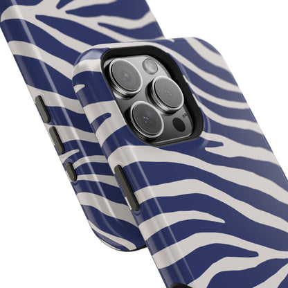 Blue Zebra Phone Case