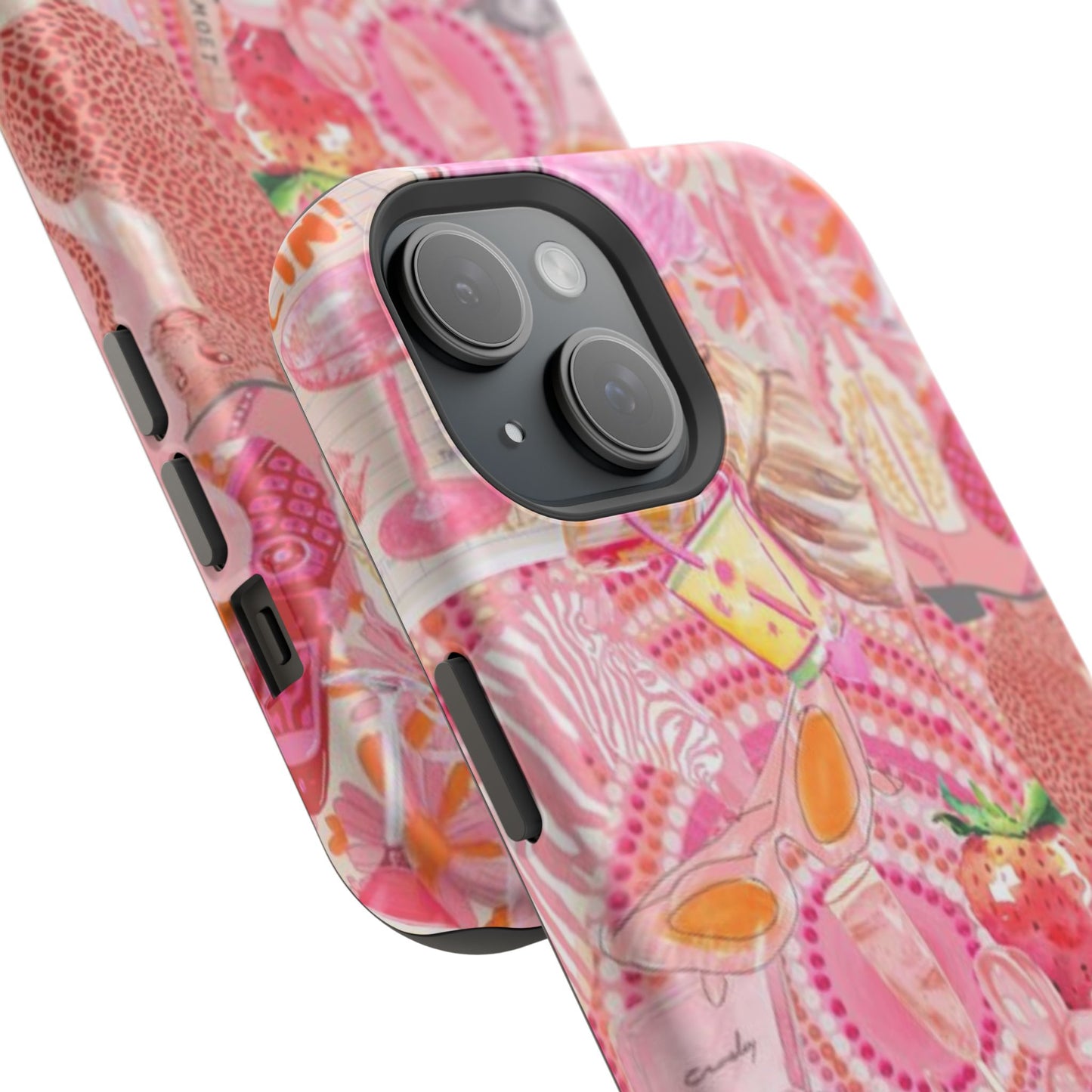 Pink Collage Phone Case