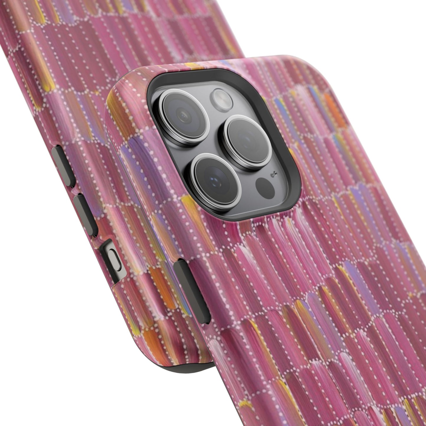 Pink Brushstroke Phone Case