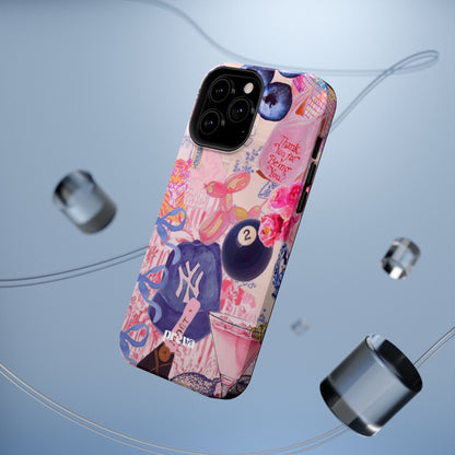 Retro 8 Ball Collage Phone Case