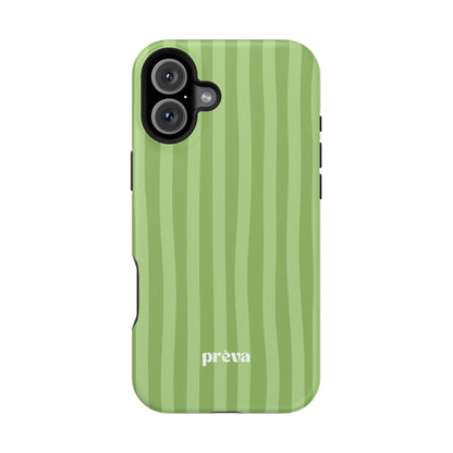 Light Green Stripes Phone Case