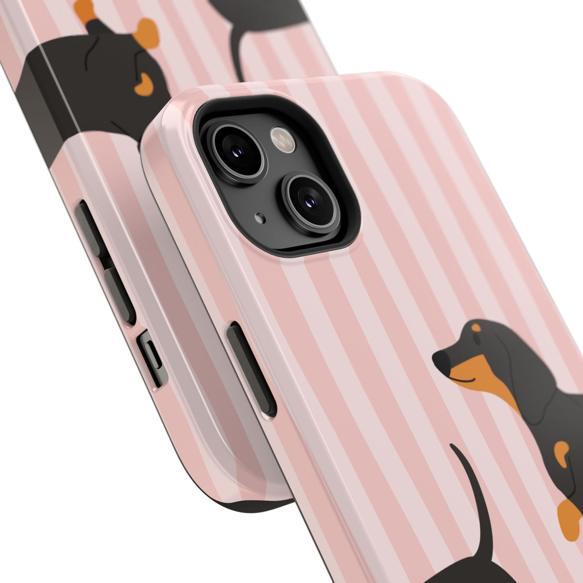 Dachshund Pink Stripes