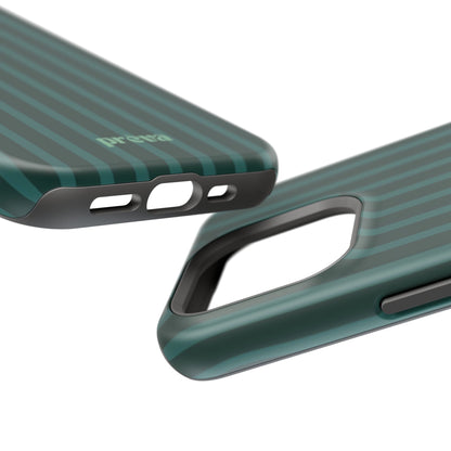 Striped Green Phone Case